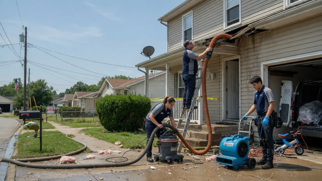 Water Damage Restoration in Evensville, TN near me